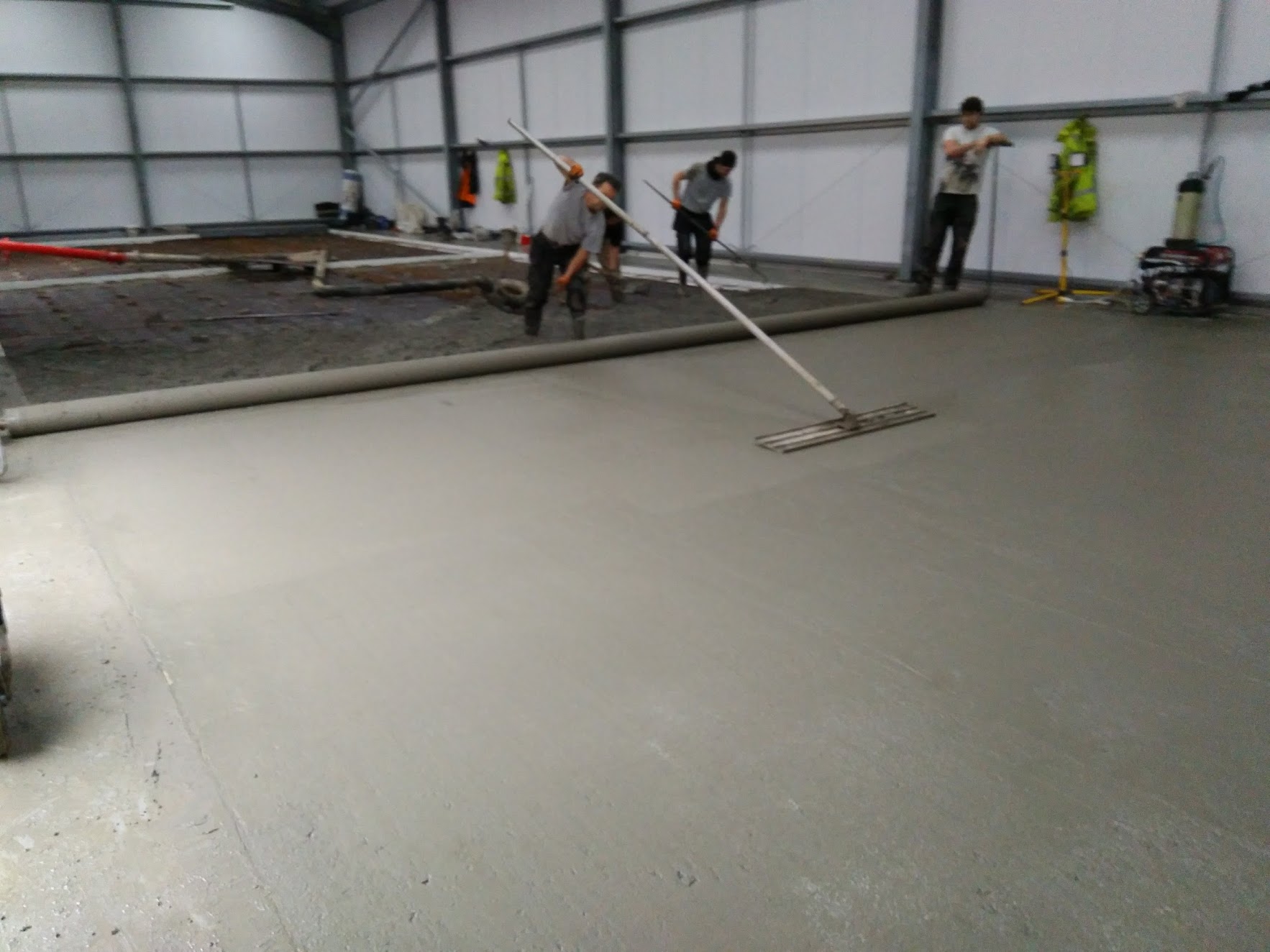 Power Floating Coppard Concrete and Screed